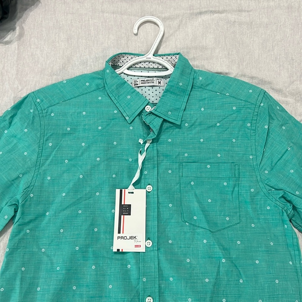 Projek Raw Short-Sleeve Button-Down Shirt
